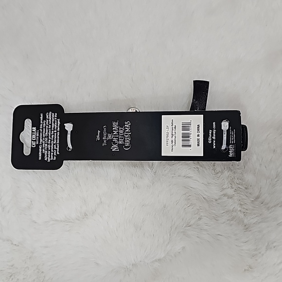 Disney The Nightmare Before Christmas Purple Jack Cat Collar w/Bell Large 8-12" - Picture 4 of 4